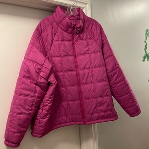PATAGONIA LOST CANYON INSULATED JACKET WOMEN’S Amaranth Pink Size XXL Worn once.